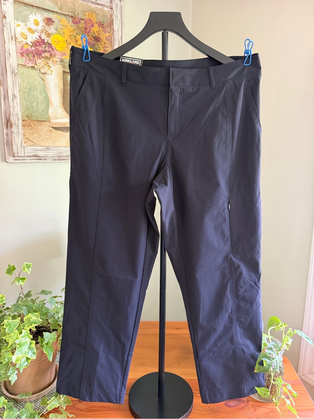 Kirkland Signature Black Men's Performance Chinos